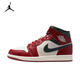 耐克Jordan （Jordan）2025年男子AIR JORDAN 1 MID籃球鞋 DQ8426-105 41