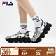 FILA 斐樂(lè)女鞋F(xiàn)RAGOLA七夕送摩登涼鞋2024夏季新款時(shí)尚休閑草莓涼鞋 燧石灰/冰灰-EI 36.5