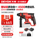 大有（Devon） 無刷電錘5401多功能鋰電錘充電電錘電鎬兩用錘磨組合輕型沖擊鉆 4.0Ah單電快充（75W）