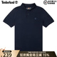 添柏嵐（Timberland）POLO衫男夏季戶(hù)外旅行運動(dòng)休閑短袖寬松商務(wù)透氣翻領(lǐng)T恤 A24H2Z02/深藍色 XL 185建議160-180斤