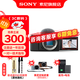 索尼（SONY）ZV-E10K APS-C半畫(huà)微單 爆款 vlog直播4K視頻側翻式液晶屏ZV-E10/ZV-E10L/ZV-E10K 【政府補貼】 黑色單機【皮套+電池+充電器+腕帶+8】