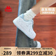 卡帕（Kappa）女鞋秋季2025新款透氣小白鞋子女款休閑運(yùn)動(dòng)板鞋女潮鞋 冰山藍(lán) 37