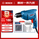 博世（BOSCH）電鉆手電鉆有線(xiàn)400瓦手槍鉆自鎖夾頭15件附件套裝GBM400KLE