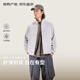 ABOUT MYTH外套衣服25新款立領(lǐng)修身夾克百搭通勤運動(dòng)秋冬男士針織外套 深灰色 L 170-175cm/130-150斤