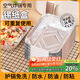 拜杰空氣炸鍋專(zhuān)用紙錫紙盒錫紙盤(pán) 20*10.5燒烤一次性餐盒烤箱20只裝