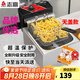 志高(CHIGO)電炸爐商用電炸鍋油炸鍋大容量串串油炸機(jī)雞柳薯條油條油炸小吃設(shè)備 單缸|創(chuàng)業(yè)款|10L|單炸籃【無蓋】