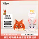 迪士尼（Disney）毛絨玩偶鑰匙扣中秋節禮物生日禮物 瘋狂動(dòng)物城朱迪尼克手機掛繩