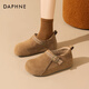 達芙妮勃肯鞋女2026新款爆春季厚底增高全包單鞋一腳蹬豆豆孕婦女鞋子