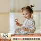 OAK FAMILY燈芯絨連衣裙女寶寶周歲長(cháng)袖公主裙洋氣 花園舞曲 90 cm