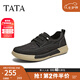 他她（TATA）腳蹬軟底布鞋男士商務(wù)休閑爸爸鞋2025春季新款VMX01AM5 黑色 40