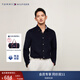 TOMMY HILFIGER【燈芯絨】秋冬男裝商務(wù)休閑純色修身長(cháng)袖襯衫外套78J3719 藏青色FAP M