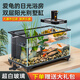 添悅陽(yáng)光別墅生態(tài)烏龜缸水陸兩棲缸龜魚(yú)混養缸 【陽(yáng)光房+造景+暖燈+過(guò)濾套餐】 60.5x30x31cm