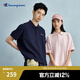 Champion冠軍短袖POLO衫男2025春季新款情侶基礎(chǔ)翻領(lǐng)T恤簡約休閑 粉色 M