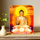 阿彌陀佛高清畫(huà)像釋迦牟尼佛擺臺結緣家居佛像桌面裝飾畫(huà)擺件 釋迦牟尼佛 10寸【19×24厘米】桌面擺放款