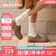 森達勃肯鞋女款2025春季新款商場(chǎng)同款麻薯可可休閑鞋女鞋4UR20AM5 灰色 39