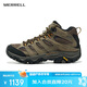邁樂(lè)（Merrell）邁樂(lè)復(fù)古戶(hù)外經(jīng)典徒步鞋男MOAB3 GTX中幫透氣防水耐磨防滑登山鞋