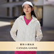 加拿大鵝（Canada Goose）HyBridge女士針織羽絨夾克外套連帽衛衣大鵝羽絨服 6800L 467 棉草白 M