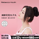 瑞貝卡（Rebecca）假發(fā)女真發(fā)發(fā)圈丸子頭假發(fā)時尚頭飾花苞假發(fā) 深黑色：真人發(fā)花苞丸子頭