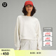 lululemon丨Scuba 女士寬松款套頭衛(wèi)衣 LW3HX5S 骨白 XL /XXL