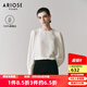 艾諾絲雅詩(shī)【商場(chǎng)同款】2025春季新品真絲燈籠袖襯衫桑蠶絲襯衣女40215034 奶油米 L