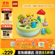 樂(lè )高（LEGO） 積木得寶10441 形狀分類(lèi)狗狗房屋大顆粒積木桌兒童玩具生日禮物 