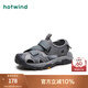 熱風(fēng)（Hotwind）戶外運(yùn)動(dòng)涼鞋男士夏季新款透氣包頭休閑涼鞋沙灘鞋外出旅行登山鞋 09灰色 41 偏大半碼