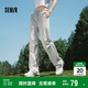 森馬梅花系列休閑褲女運動(dòng)簡(jiǎn)約風(fēng)長(cháng)褲春秋慵懶闊腿褲109524127006