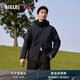 AIGLE艾高男士外套沖鋒衣功能面料GORE-TEX防風(fēng)防雨透汽休閑戶外夾克 帝國深藍(lán) BE121 L