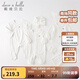 戴維貝拉（DAVE＆BELLA）初生滿(mǎn)月禮物實(shí)用送禮用品嬰兒衣服新生兒禮盒套裝寶寶嬰幼兒服裝 淺藍色 66cm （建議身高59-66cm）