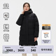 KOLON SPORT/可隆重量羽絨服 女子防潑水防風(fēng)戶外登山長款鵝絨外套- LKDJ4WN176-BK 黑色 M 165/88A