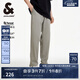杰克·瓊斯（JACK&JONES）男裝春夏時尚日常通勤純色長褲子舒適百搭商務(wù)休閑褲男224314064 E62 灰綠色 E62 灰綠色 M 175