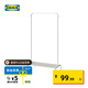 宜家（IKEA）BRUKSVARA布瓦拉曬衣架家用陽(yáng)臺(tái)曬衣架晾衣服臥室衣架 白色曬衣架
