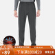 探拓（TECTOP）沖鋒褲男加絨保暖防風(fēng)軟殼褲登山徒步褲 男款深灰 L