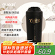 果茲（GUOZI）保溫杯咖啡杯陶瓷內(nèi)膽男女士高顏值隨行杯喝中藥專用外帶黑色
