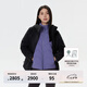 KOLON SPORT/可隆三合一沖鋒衣 女子戶外運動防水防風夾克外套 LKJK4WTT94-BK 黑色【羽絨內(nèi)膽】 S 160/84A