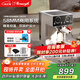 AEOMJK艾摩客半自動(dòng)咖啡機 雙鍋爐 商用級萃取系統冷熱雙萃58MM家用小型蒸汽打奶泡 CM5119 【雙鍋爐加熱】58mm萃取系統