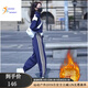 COZOK潮牌休閑運動(dòng)套裝成套搭配女裝2025秋顯瘦拼接衛衣女兩件套 藏青色【秋冬加絨】 XL(建議120-130斤)