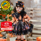 G.DUCKKIDS小黃鴨萬(wàn)圣節服裝兒童cos服女童連衣裙2025新款小女孩南瓜洛麗塔 單裙子 100 建議90-100cm3-4歲