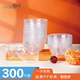 登比一次性碗圓形大號露營(yíng)水果撈冰粉專(zhuān)用食品級打包塑料透明湯飯碗