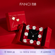 Fanci范琦【明星同款】幸運星項鏈女鎖骨鏈女友輕奢高級感禮物2025新款 【真愛(ài)玫瑰禮盒】銀鏈款