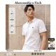 ABERCROMBIE & FITCH【經(jīng)典小麋鹿】男裝25夏季新款通勤POLO衫短袖T恤KI124-5182 白色 S (175/92A)