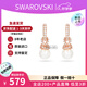 施華洛世奇（SWAROVSKI）新品Originally耳環(huán)時尚珍珠元素輕奢飾品生日七夕禮物送女友 鍍玫瑰金色  5669524