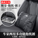 巫記汽車(chē)腰靠抱枕空調被子三用馬自達路虎起亞日產(chǎn)江淮腰靠車(chē)內裝飾品 路虎專(zhuān)用-三合一抱枕被 尊貴黑 1個(gè)