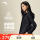安踏防潑水外套丨訓練夾克女款秋季軟殼衣連帽風(fēng)衣跑步運動(dòng)服上衣