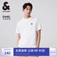 杰克·瓊斯（JACK&JONES） 春季新款商務(wù)通勤涼感華夫格logo皮標圓領(lǐng)短袖T恤男款225101030