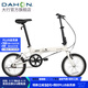 大行（DAHON）KT610折疊自行車(chē)16英寸單速男女學(xué)生上班上學(xué)城市通勤單車(chē) 白色