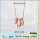 周大生銀項鏈時(shí)尚飾品三環(huán)鎖骨鏈小蠻腰小眾教師節生日禮物送女生 三環(huán)鎖骨鏈