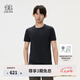 KOLON SPORT/可隆SECO速干T恤 男子吸濕戶外運(yùn)動(dòng)防曬UPF50+抗菌上衣短袖 LHRT5MT855-BK 黑色 XL 180/100A