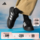 adidas男小童BREAKNET 2.0 EL魔術(shù)貼板鞋阿迪達斯輕運動(dòng)   黑色/白色   35