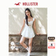 HOLLISTER25夏季新甜美歐若風(fēng)鏤空小飛袖連衣裙褲女裝KI359-5034 云朵白碎花 L (165/100A)標準版
